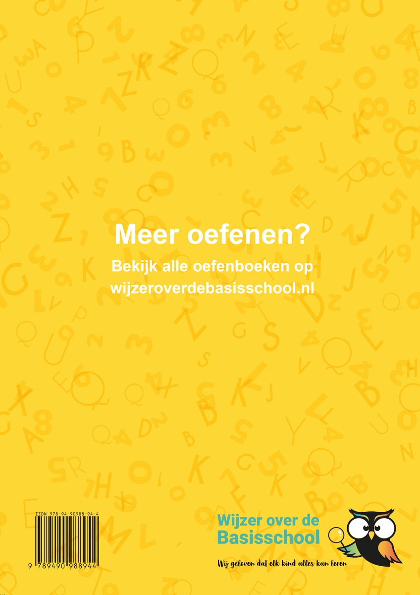 Doorstroomtoets Groep 8 Oefenboek - Deel 2 - Afgestemd op IEP-toets, Leerling in Beeld (Cito), Dia en Route 8 - Wijzer over de Basisschool - back cover