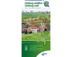 ANWB Fietsknooppuntenkaart 23 - Fietsknooppuntenkaart Limburg midden, Limburg zuid 1:100.000