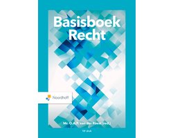 Omslag van Basisboek Recht
