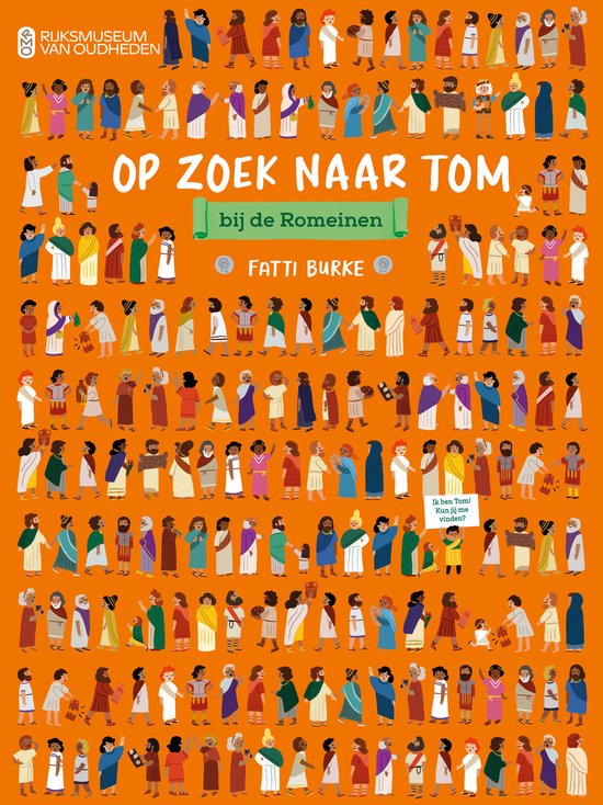 Op zoek naar Tom - Op zoek naar Tom bij de Romeinen - cover