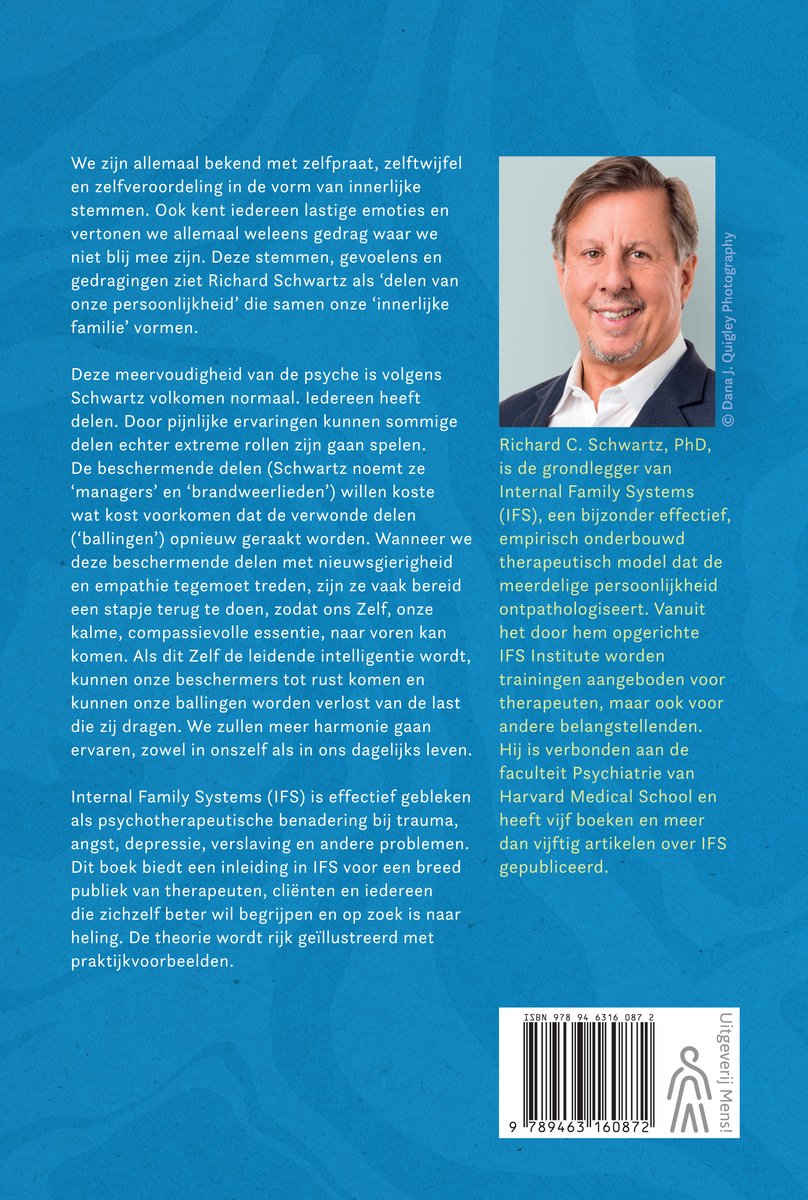 Inleiding tot Internal Family Systems (IFS) - back cover