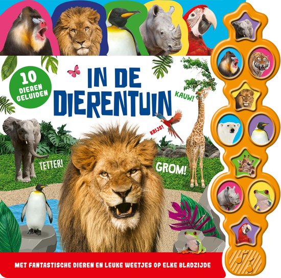 10 geluiden - In de dierentuin - cover
