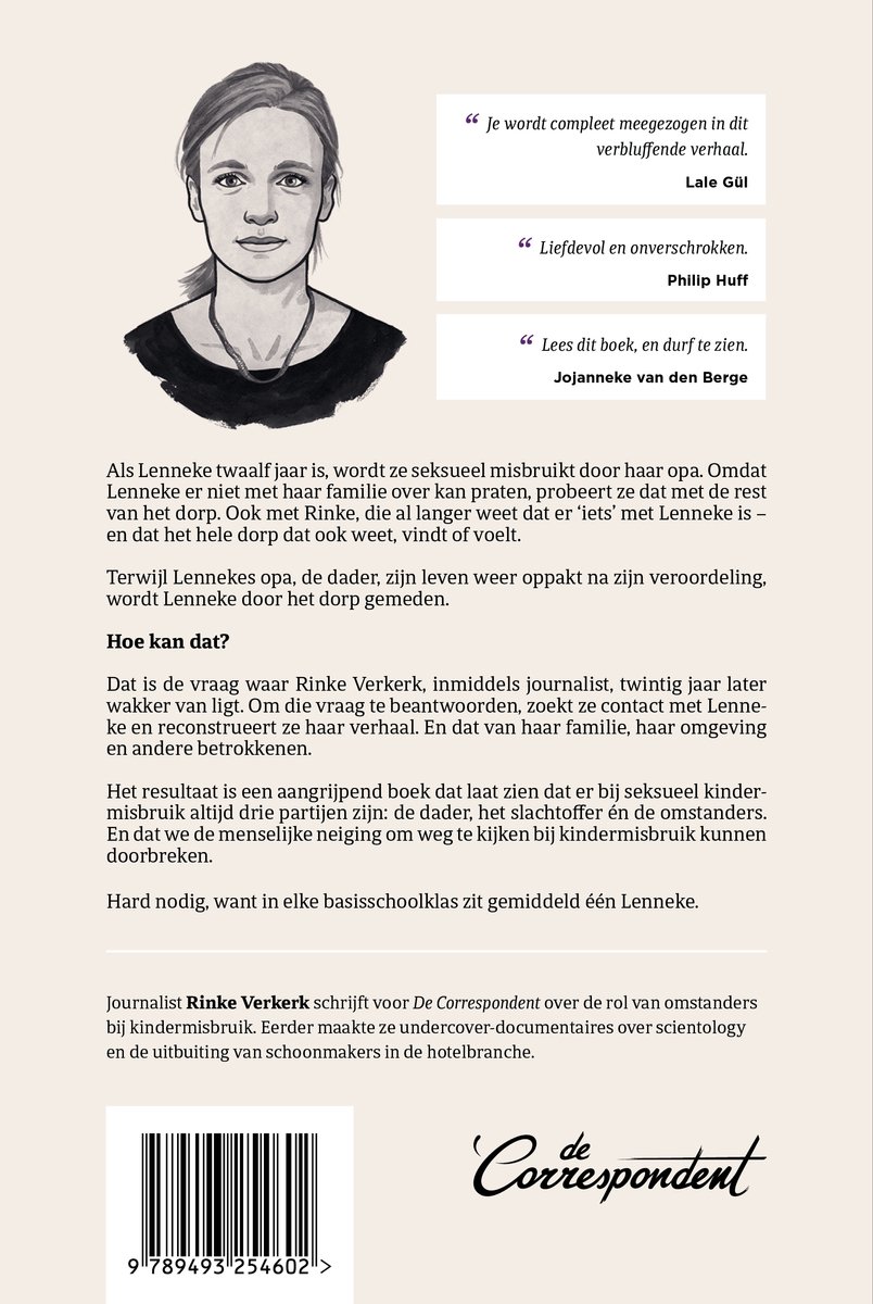 Het hele dorp wist het - back cover