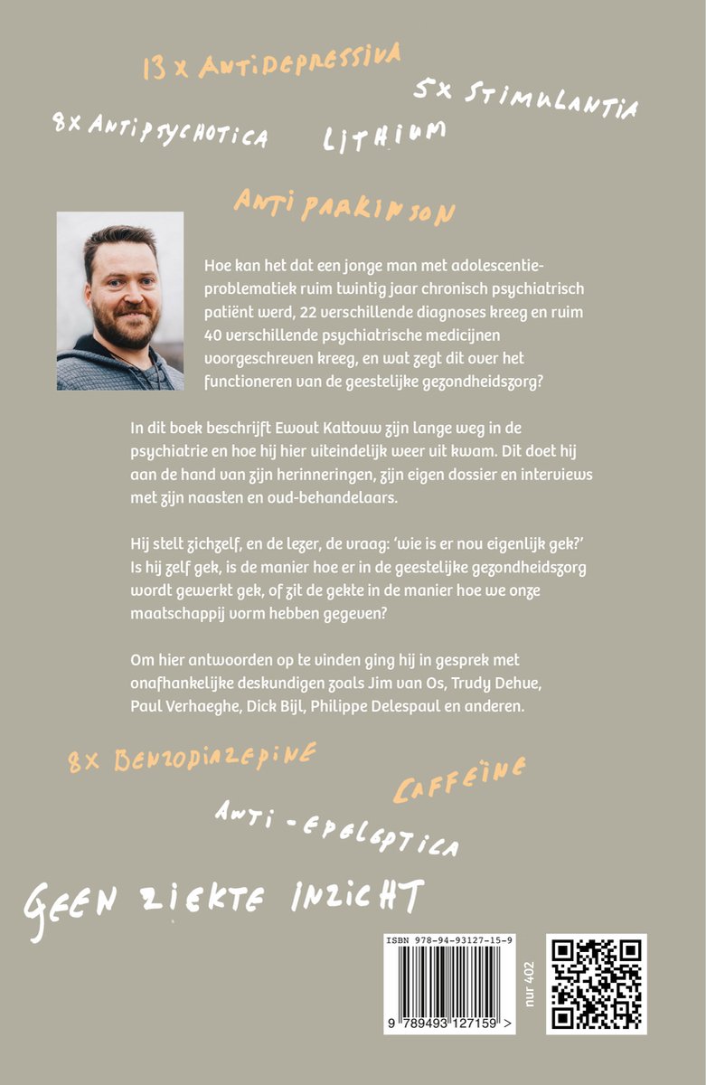 Wie is er nou eigenlijk gek? - back cover