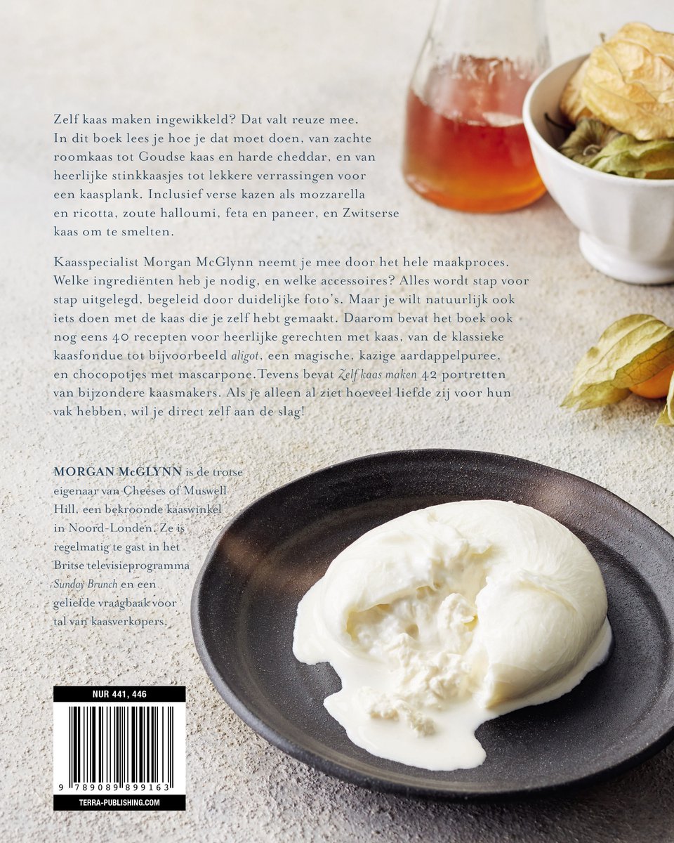 Zelf kaas maken - back cover