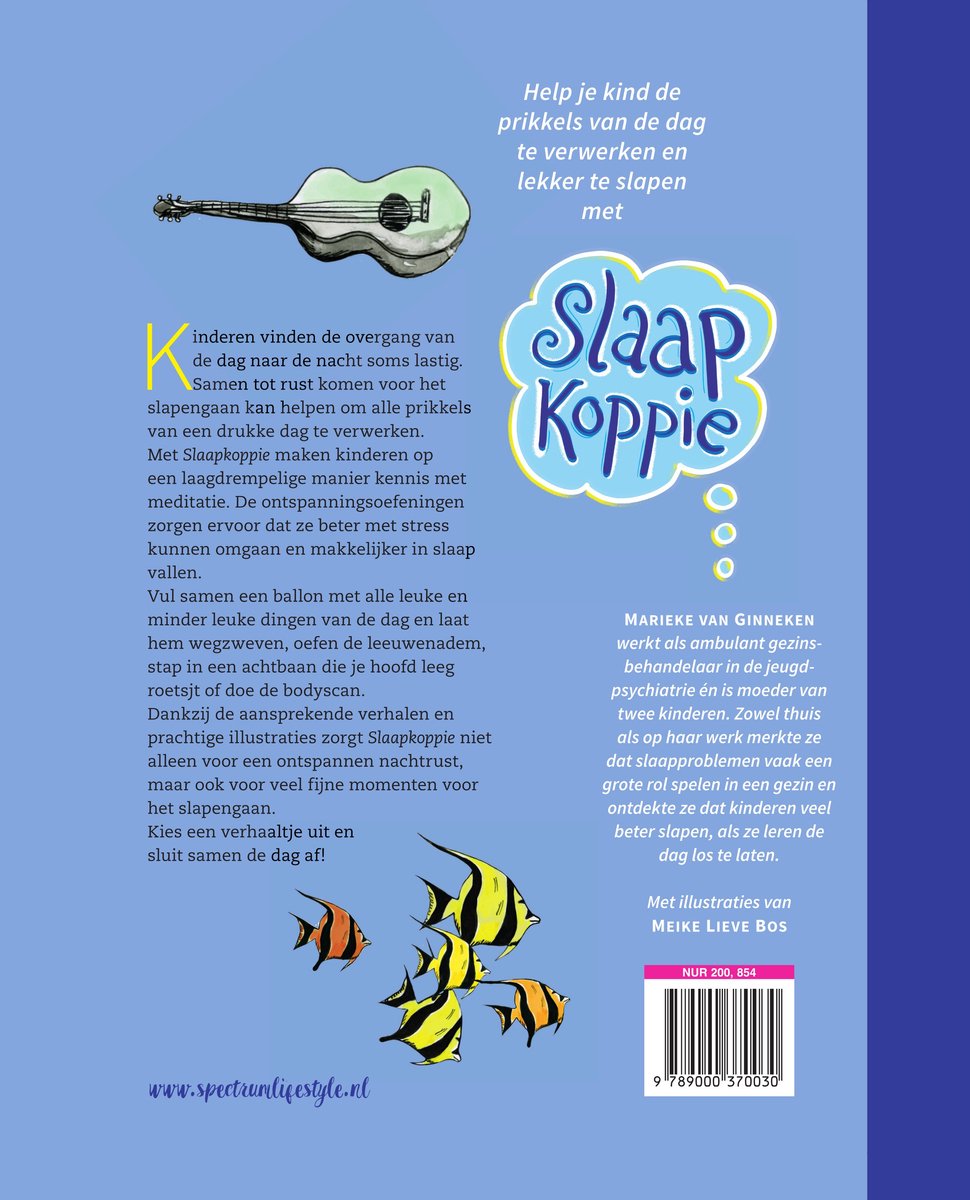 Slaapkoppie - back cover