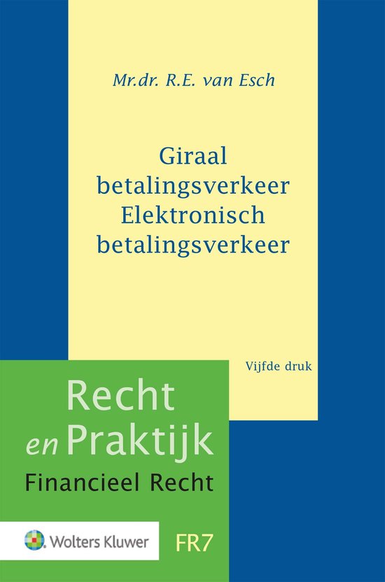 Giraal betalingsverkeer Elektronisch betalingsverkeer - cover