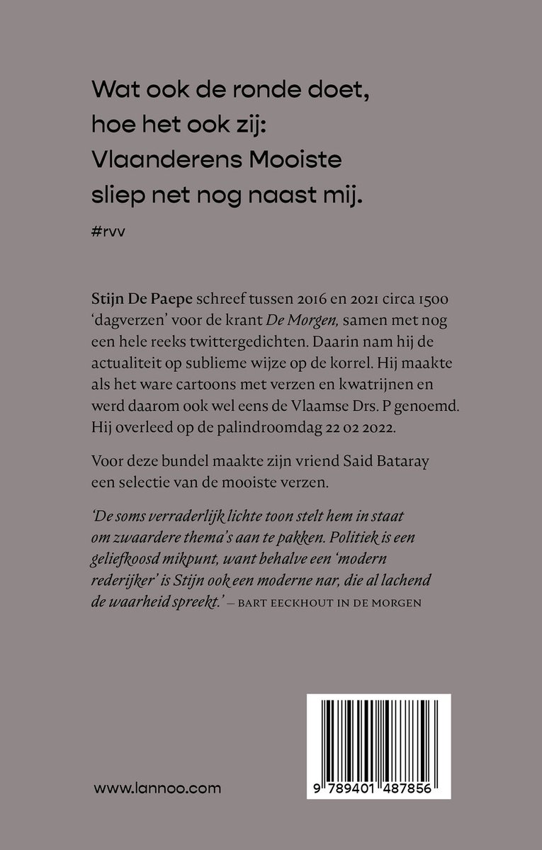 De mooiste dagverzen - back cover