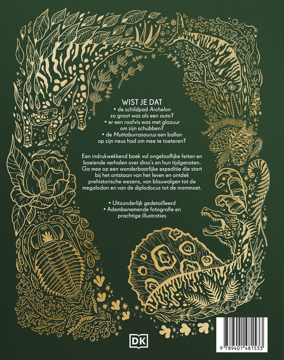 Het dikke boek - Het dikke boek van alle bijzondere dino's - back cover
