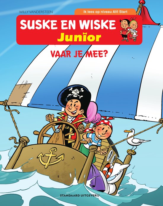 Junior Suske en Wiske - Vaar je mee ? - cover