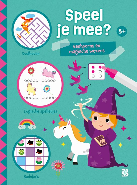 Speel je mee? 1 - Eenhoorns en magische wezens 5+ - cover