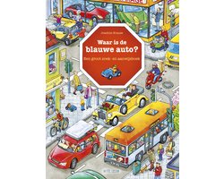 Zoekboeken - Waar is de blauwe auto?
