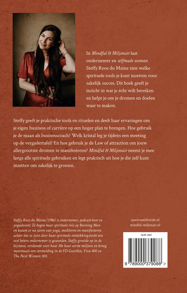 Mindful & Miljonair - back cover