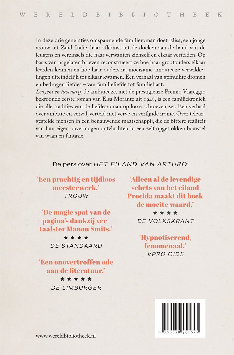 Leugens en tovenarij - back cover