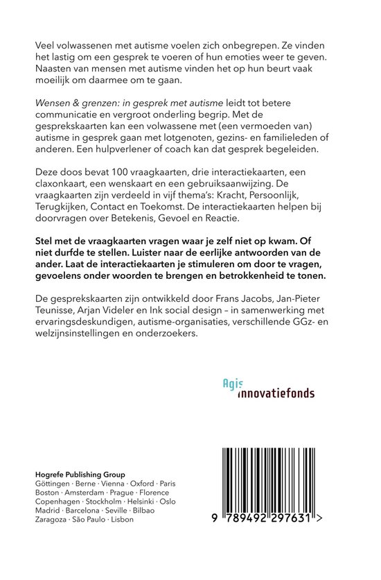 Wensen en grenzen: in gesprek met autisme