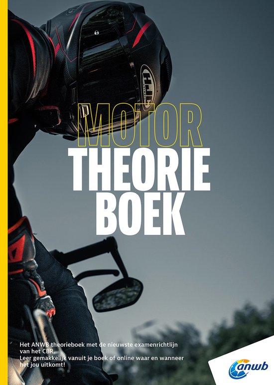 ANWB Rijopleiding - Motor - Theorieboek Rijbewijs A - cover