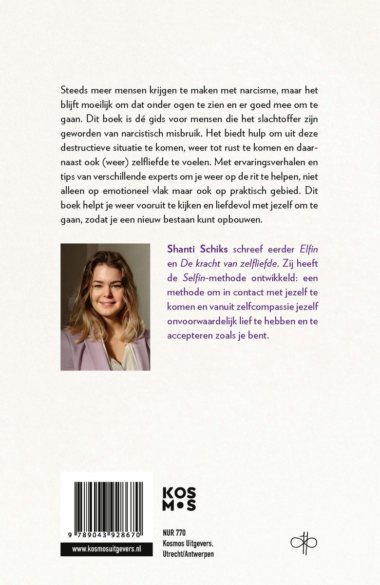 Leven na narcistisch misbruik - back cover