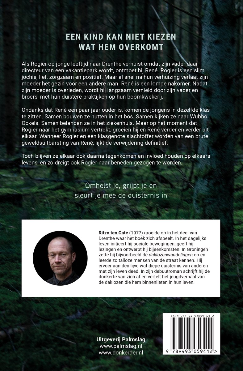 Donkerder - back cover