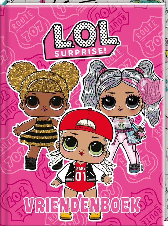 L.O.L. Surprise – Vriendenboekje – 80 pagina’s – Hardcover