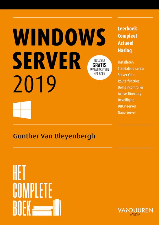 Het complete boek - Het complete boek Windows Server 2019 - cover