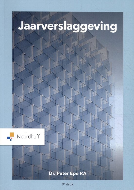 Jaarverslaggeving - cover
