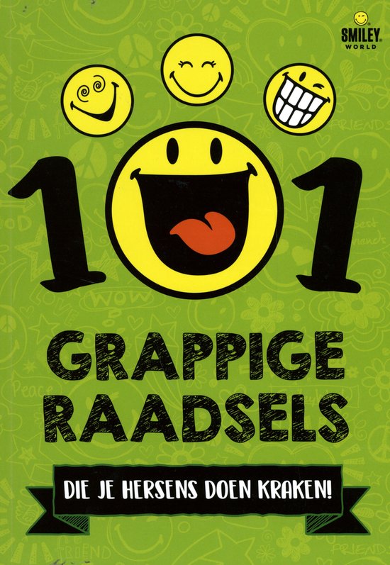 101 Grappige raadsels die je hersens doen kraken - cover
