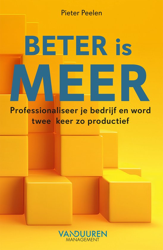 Beter is meer - cover