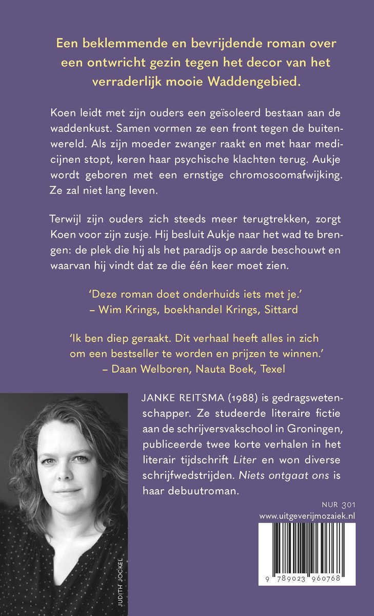 Niets ontgaat ons - back cover