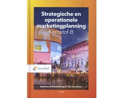 Omslag van Strategische en operationele marketingplanning - Kernstof-B