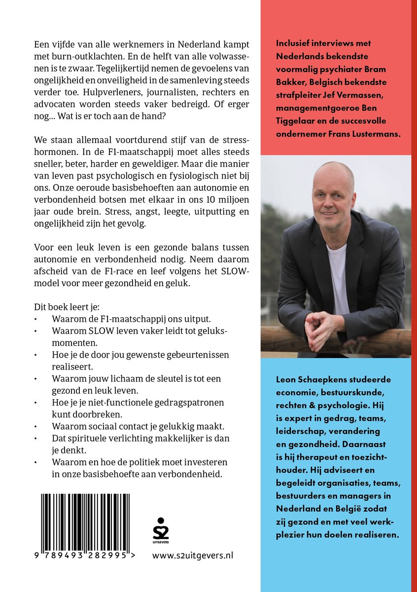 De F1-maatschappij - back cover