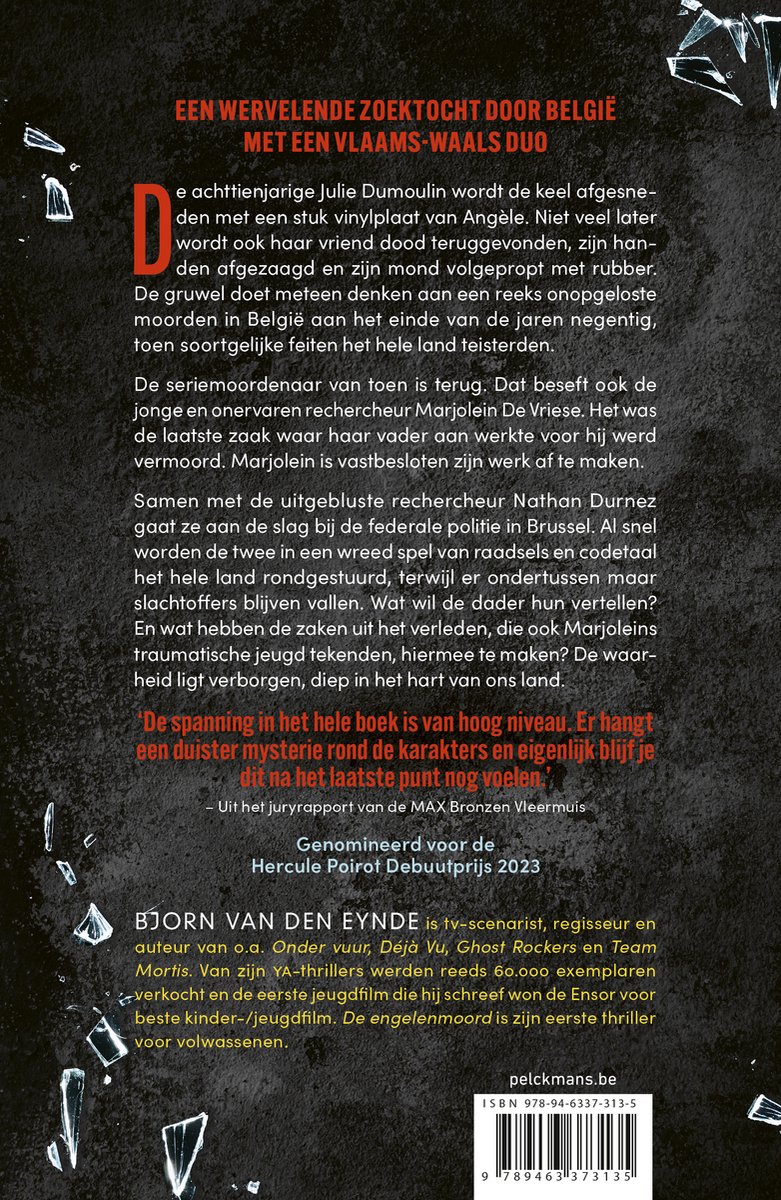 De Engelenmoord - back cover
