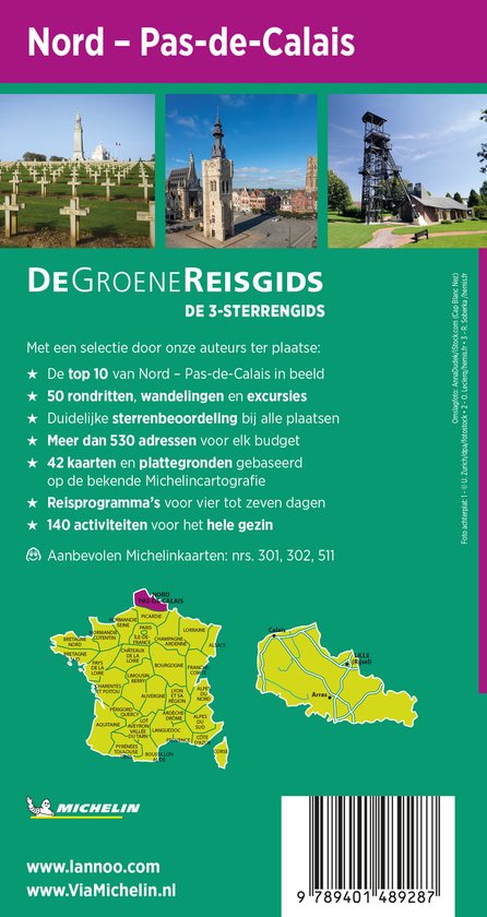 De Groene Reisgids - Nord/Pas-de-Calais