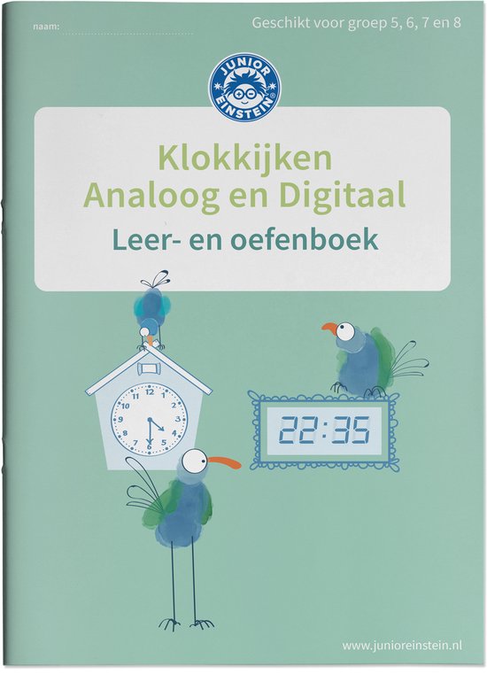 Deel 3 - Klokkijken Analoog en Digitaal gemengd - cover
