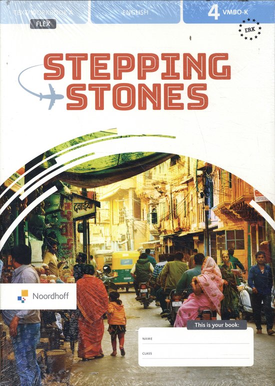 Stepping Stones 7e ed vmbo-kader 4 FLEX text/workbook A+B - cover