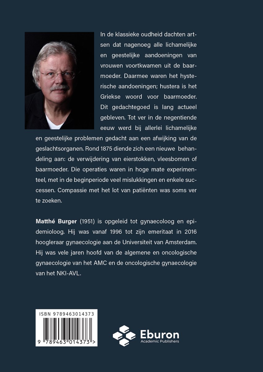Een portret van Matthé Burger, auteur van het boek 'Pijn, bloedverlies en hysterie'.