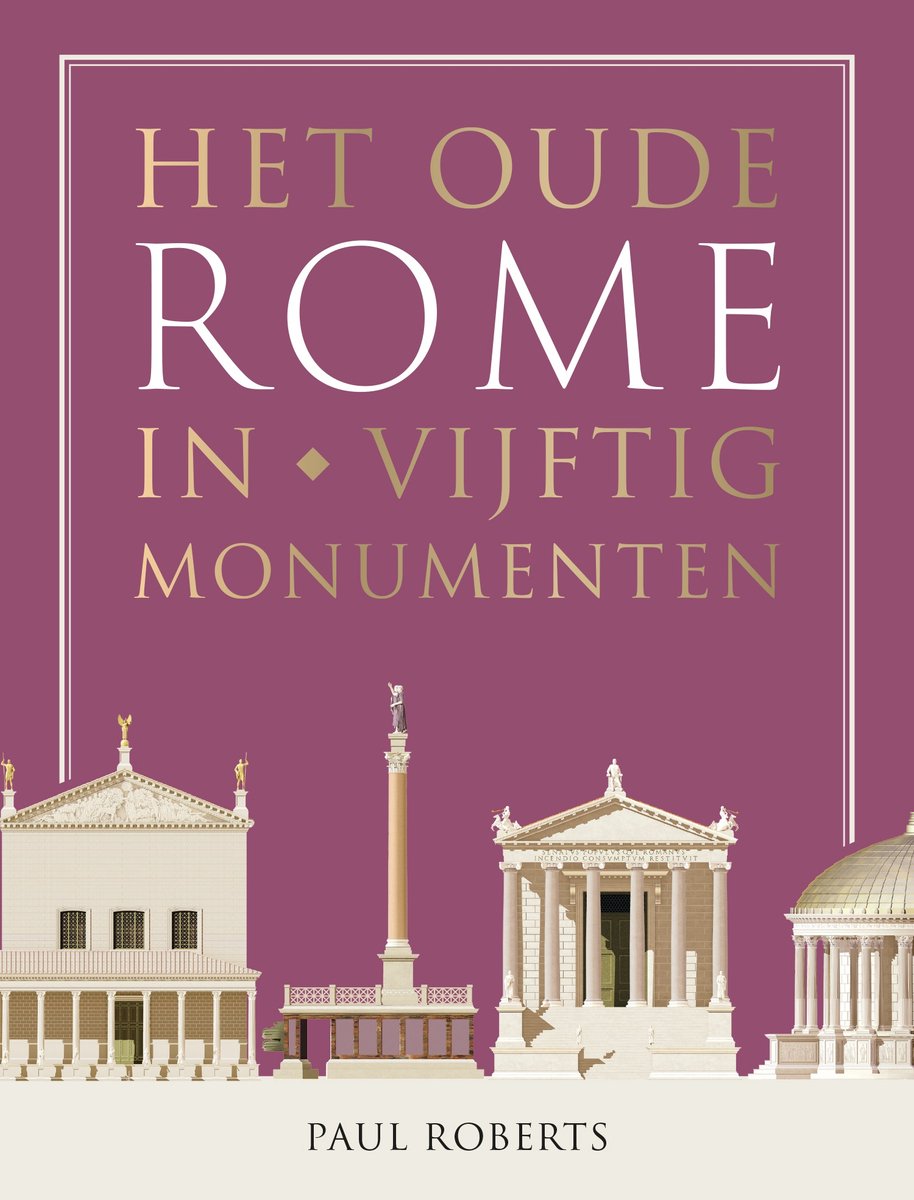 Omslag van Het oude Rome in vijftig monumenten