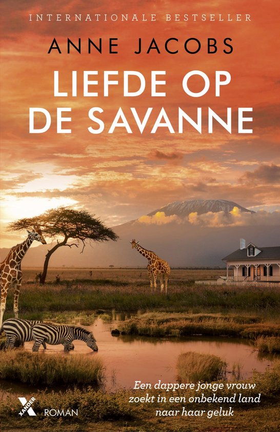 De savanne 1 - Liefde op de savanne - cover
