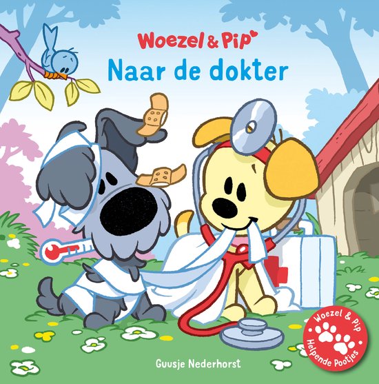 Woezel & Pip - Helpende pootjes - Naar de dokter - cover