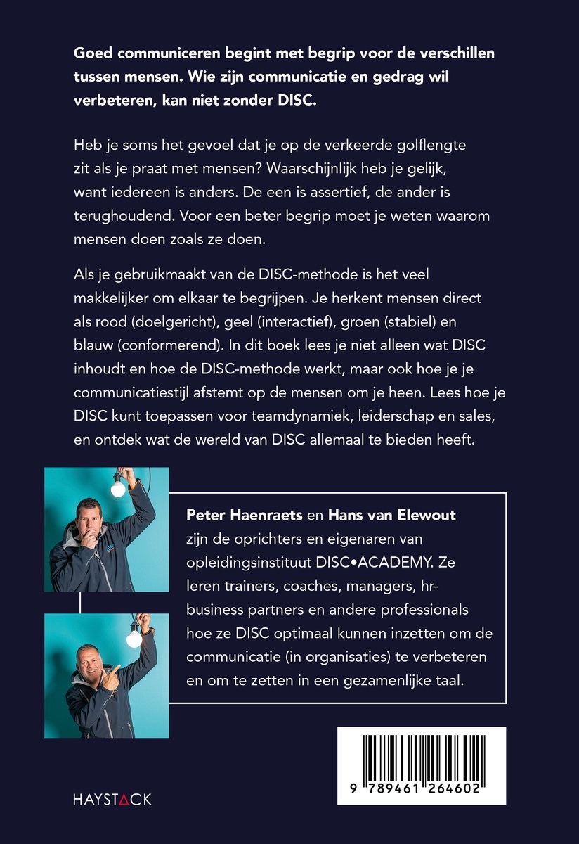 DISC van A tot Z - back cover