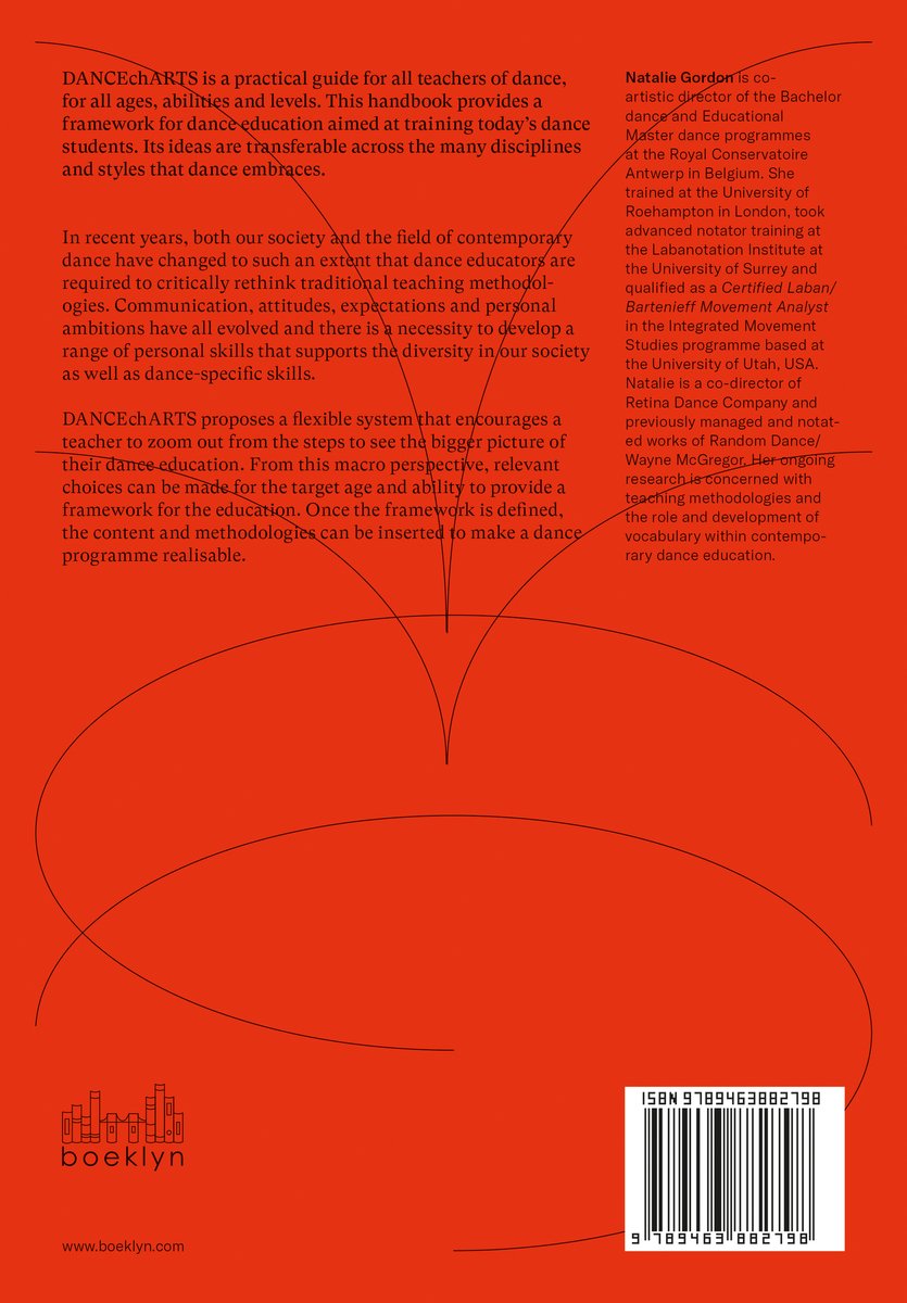 DANCEchARTS - back cover