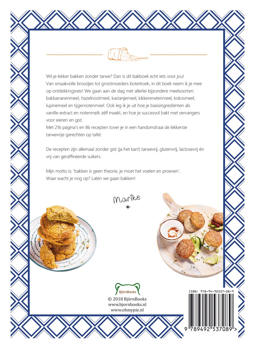 Bakken zonder Tarwe - back cover
