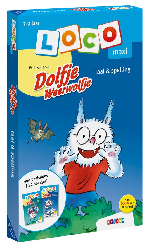 Loco Maxi - Loco maxi Dolfje Weerwolfje pakket taal & spelli ... - cover