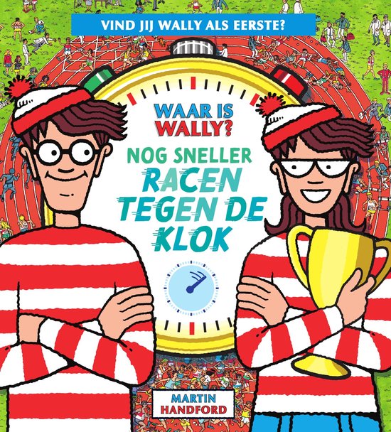 Waar is Wally? 1 - Nog sneller racen tegen de klok! - cover