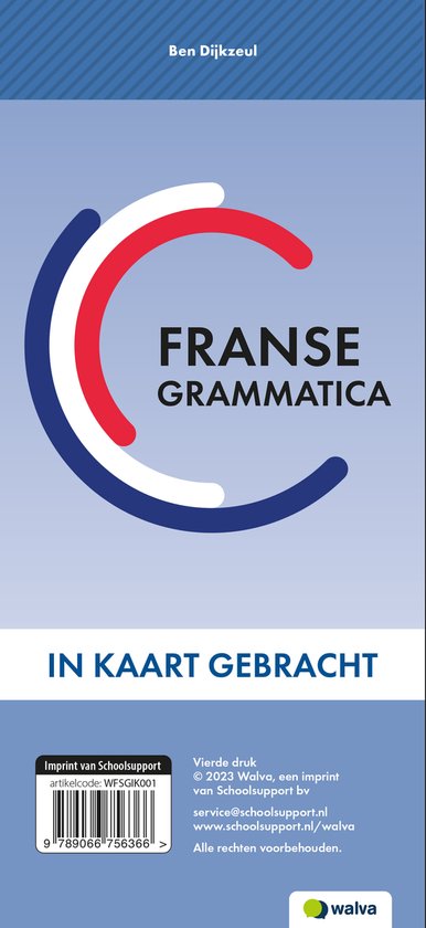 Franse grammatica in kaart gebracht - cover