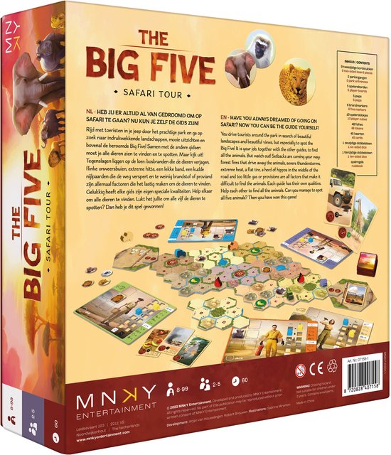The Big Five Bordspel
