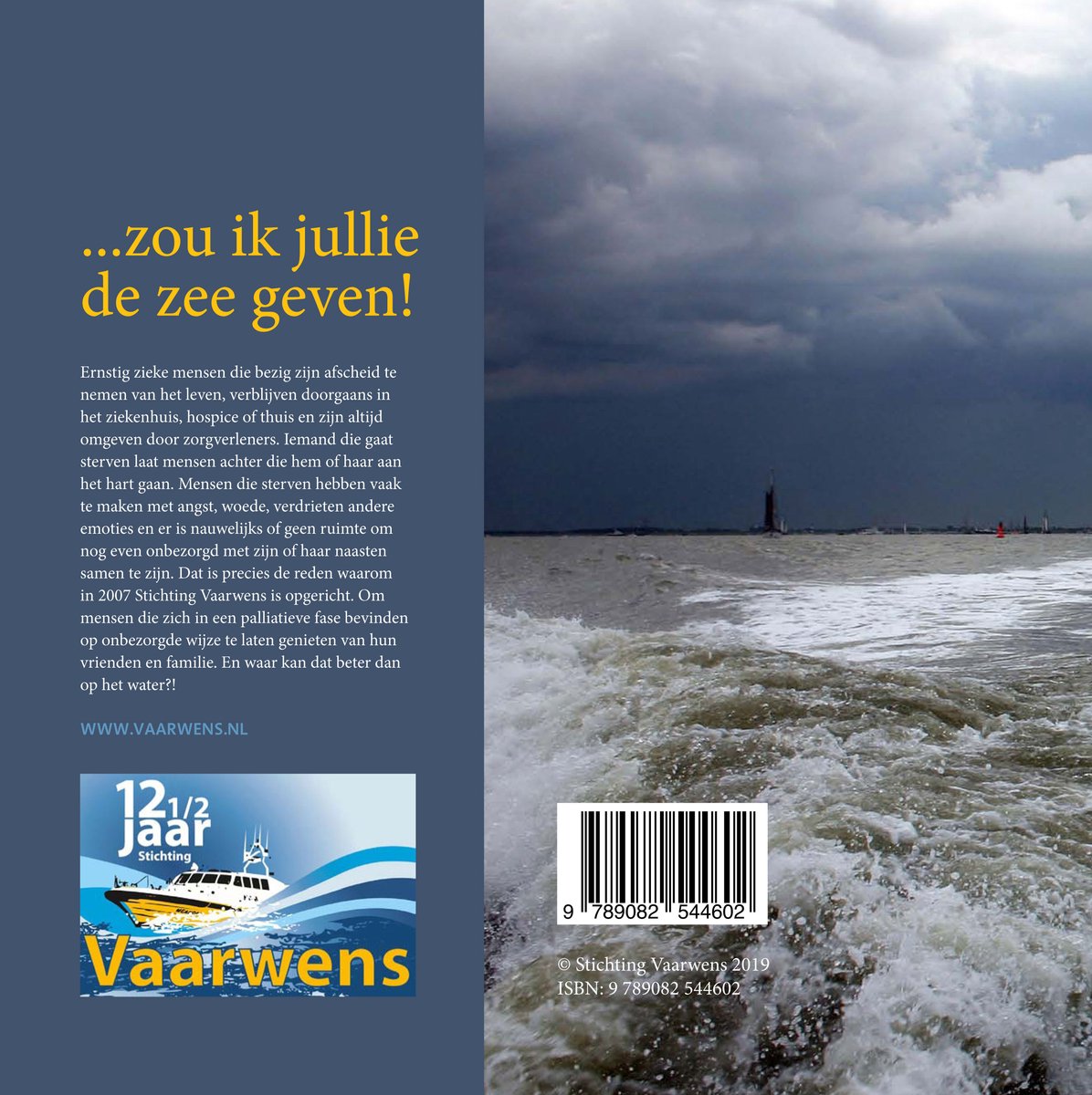 Als zoenen water waren… - back cover