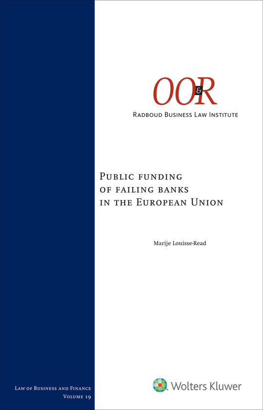 Public funding of failing banks in the European Union - cover