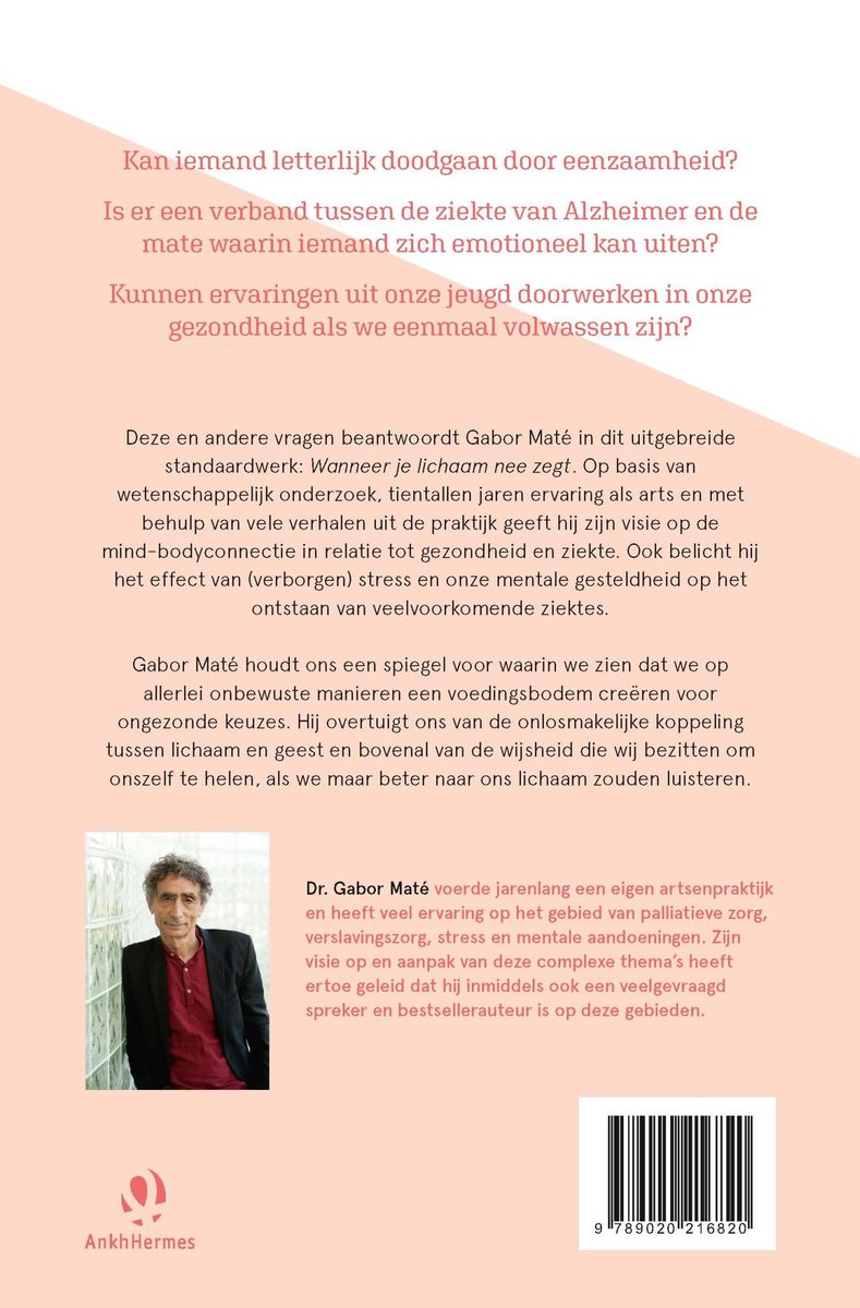 Wanneer je lichaam nee zegt - back cover