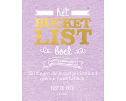 Bucketlist - Het Bucketlist Boek voor grootouders