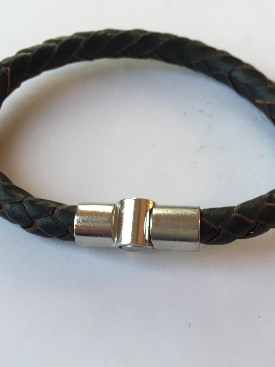 Speroto Men's Bracelet, Adjustable Leather